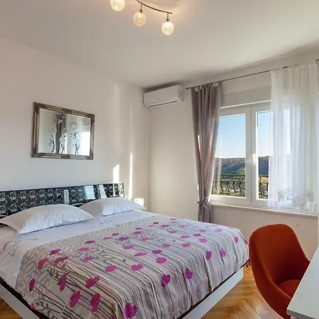 Appartement Stela With Heated Private Pool And Whirlpool Gornje Sitno