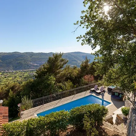 Appartement Stela With Heated Private Pool And Whirlpool Gornje Sitno *