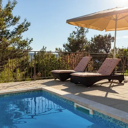 Appartement Stela With Heated Private Pool And Whirlpool Gornje Sitno